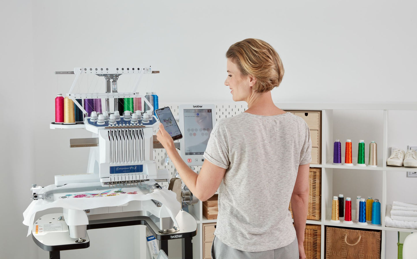 Brother Entrepreneur PR1055X Embroidery Machine