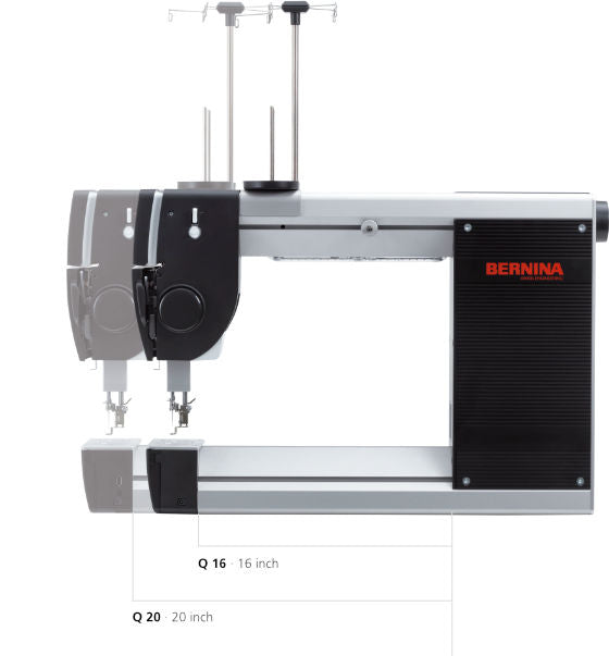 Bernina Q16 Quilting Machine with folding table