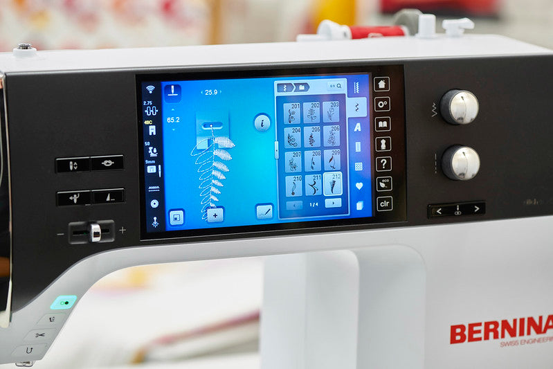 Bernina 790 PRO with embroidery unit