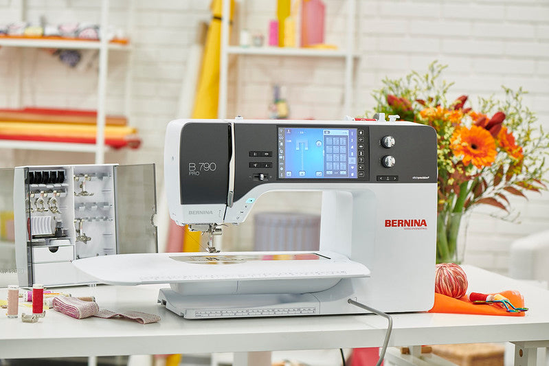 Bernina 790 PRO with embroidery unit
