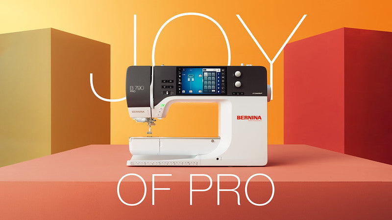 Bernina 790 PRO with embroidery unit