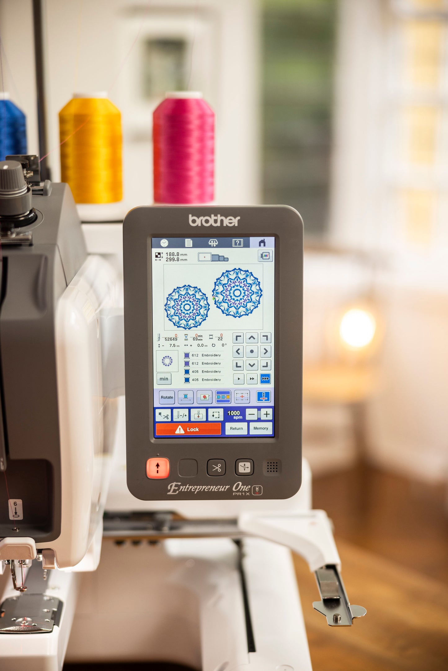 Brother PR1 (Entrepreneur One) Embroidery Machine