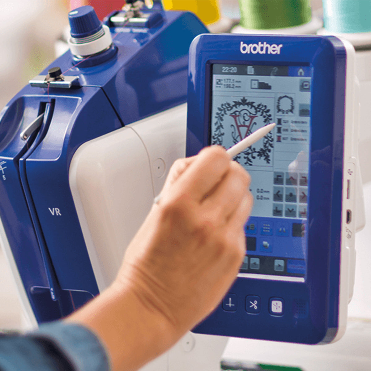 Brother VR Single-Needle Semi-Professional Embroidery Machine