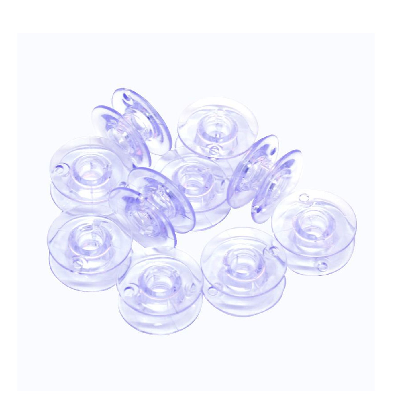 Brother 11.5mm Plastic Sewing Machine Bobbins - Pack of 10