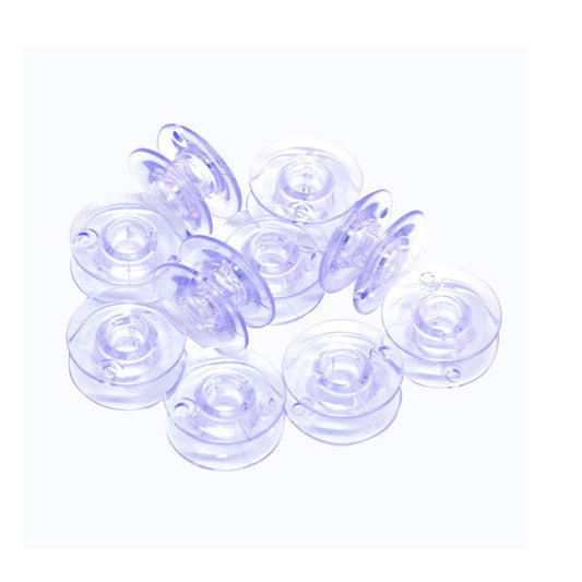 Brother 11.5mm Plastic Sewing Machine Bobbins - Pack of 10
