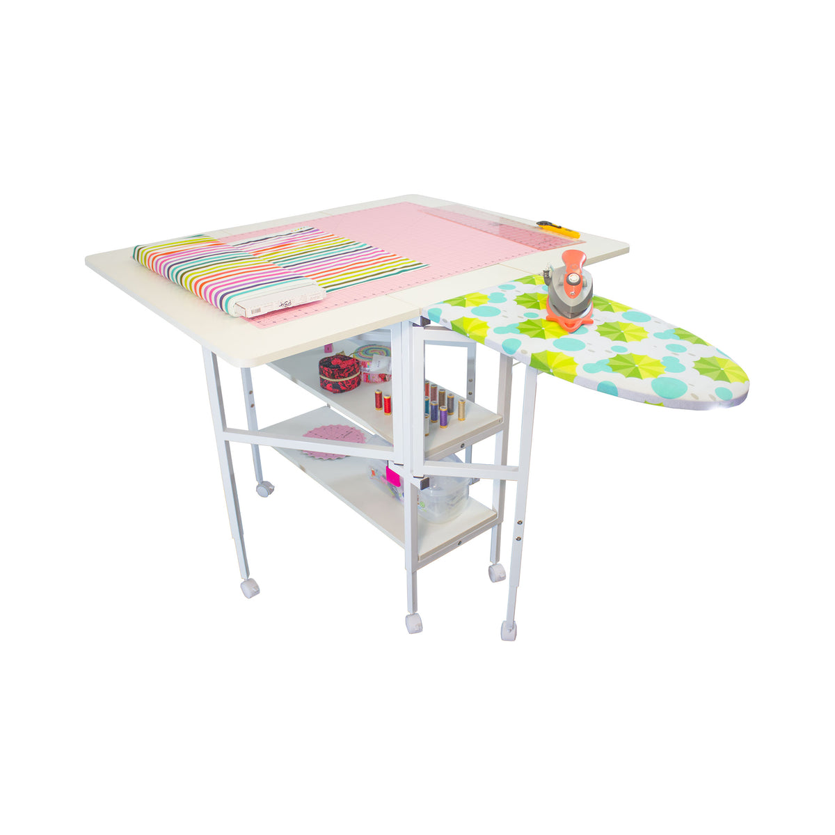 Horn Compact Hi-Lo MK2 Height-Adjustable Cutting & Craft Table