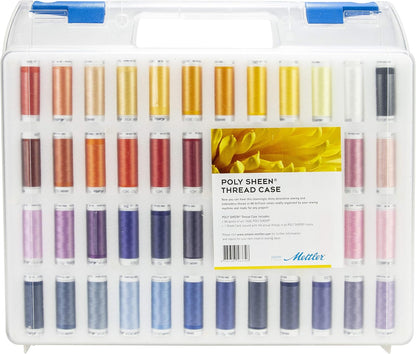 Mettler Embroidery Polysheen Thread Case (96 Colours)