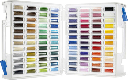 Mettler Embroidery Polysheen Thread Case (96 Colours)