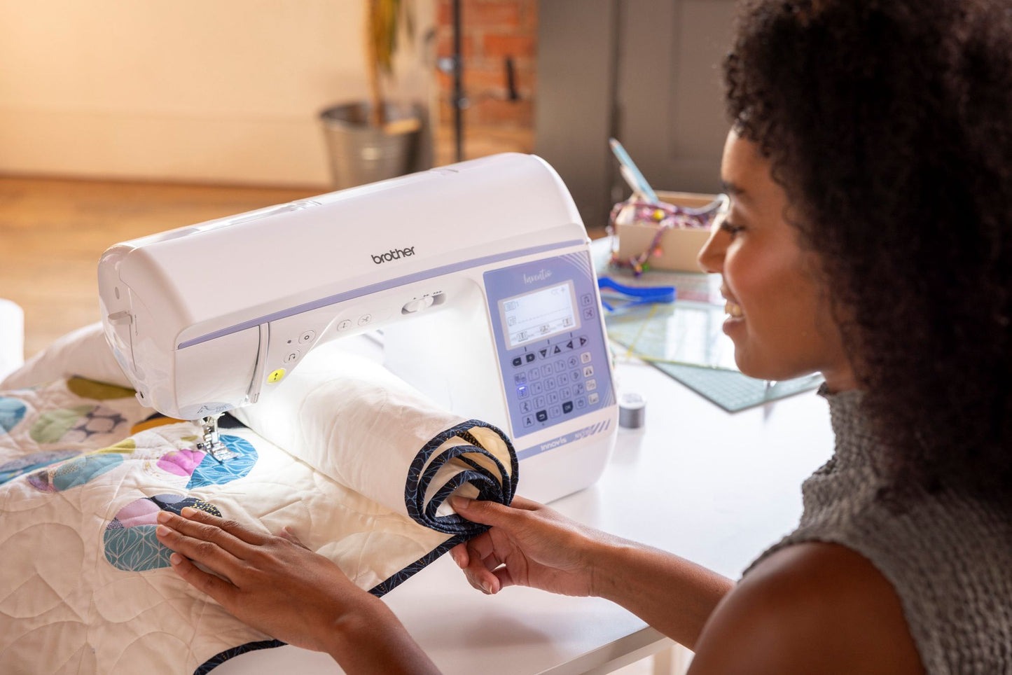 Brother Innovis NV1350 - Receive Free Quilt Kit