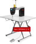 EX-Show Bernina Q16 Quilting Machine with folding table (like new-rating 10/10)
